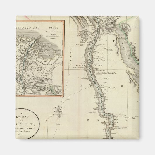 Aimant Égypte 8 (Devant)