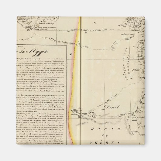 Aimant Égypte, Afrique 11 (Devant)