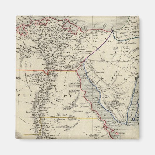 Aimant Egypte Et Arabie Petraea (Devant)