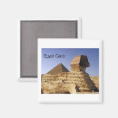 Aimant Egypte Le Caire Giza Sphinx (St.K. (Recto/Verso)