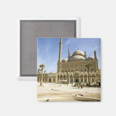 Aimant Egypte, Le Caire. L'imposante mosquée Mohammed Ali (Recto/Verso)