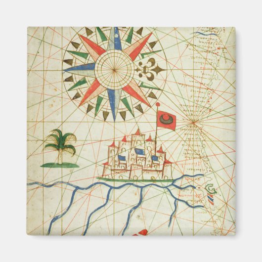 Aimant Egypte, le Nil et le Caire (Devant)