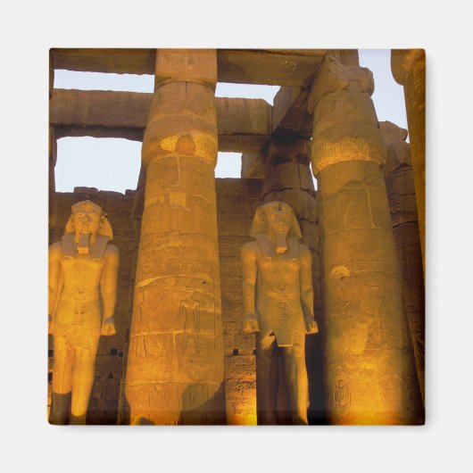 Aimant Égypte, Luxor. Temple de Karnack. (Devant)