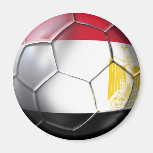 Aimant Égypte Pharoahs Soccer ventilateurs engrenage (Devant)