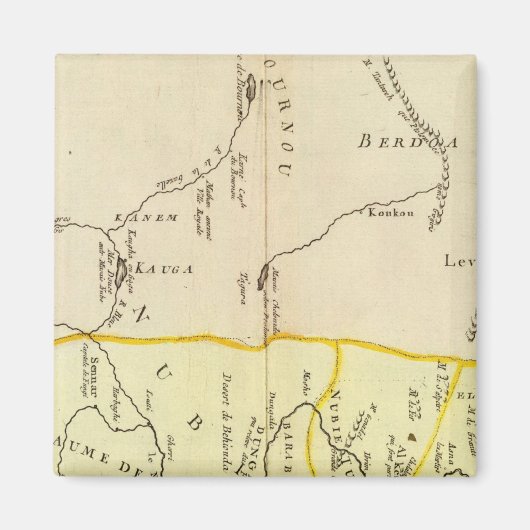 Aimant Égypte, Soudan (Devant)