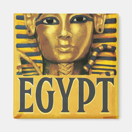 Aimant Égypte - Toutankhamun (Devant)