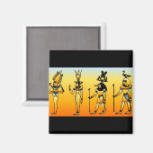 Aimant Egyptian Hieroglyphics (Recto/Verso)