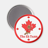 Aimant Eh Team Beaver (Recto/Verso)