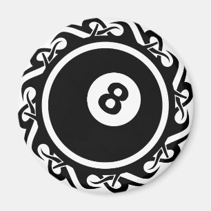 Aimant eightball tribal