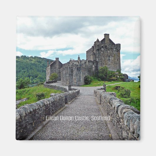 Aimant Eilean Donan Castle, Ecosse, (Devant)