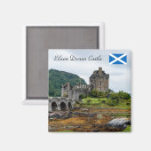 Aimant Eilean Donan Castle, Loch Duich - Ecosse, Royaume- (Recto/Verso)