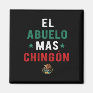 Aimant El Abuelo Mas Chingon Spanish Teacher Fathers Day
