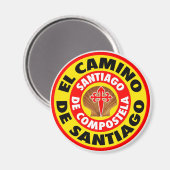 Aimant El Camino De Santiago (Recto/Verso)