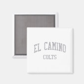 Aimant El Camino High School Hs South San Francisco Ca Vi (Recto/Verso)