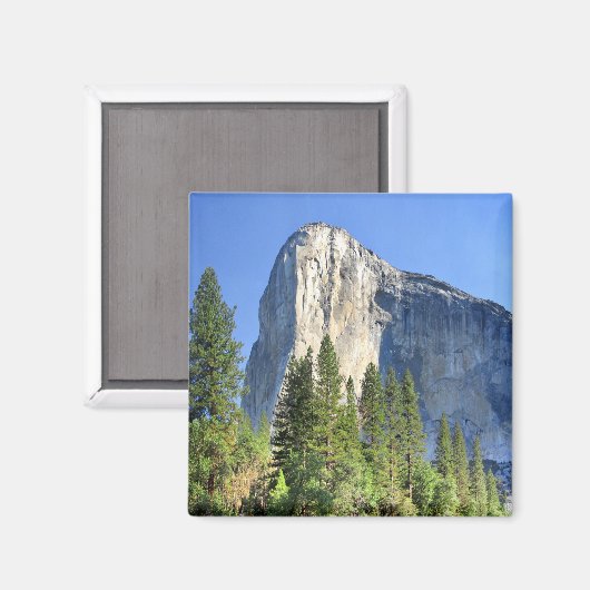 Aimant El capitan au-dessus de la rivière Merced - vallée (Recto/Verso)