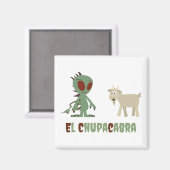 Aimant El Chupacabra (Recto/Verso)