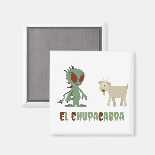 Aimant El Chupacabra (Recto/Verso)