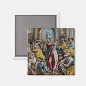 Aimant El Greco La Purification du Temple (Recto/Verso)
