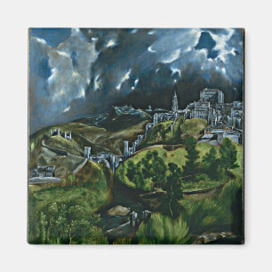 Aimant El Greco - Vue de Tolède