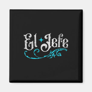 Aimant El Jefe Le Boss Funny Cinco De Mayo En Espagnol Mo