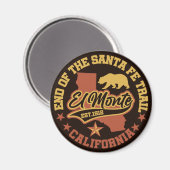 Aimant El Monte, Californie (Recto/Verso)