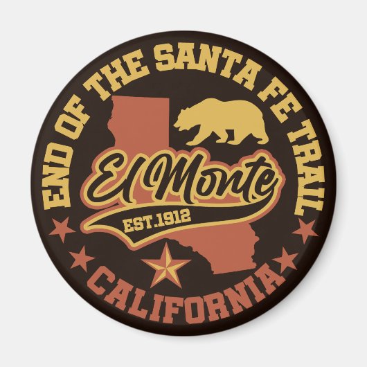 Aimant El Monte, Californie (Devant)
