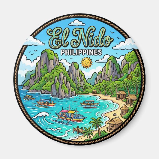 Aimant El Nido Philippines (Devant)