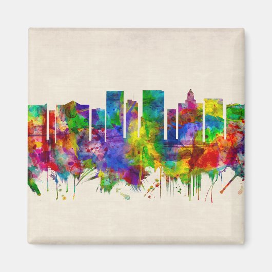 Aimant El Paso Texas Skyline (Devant)