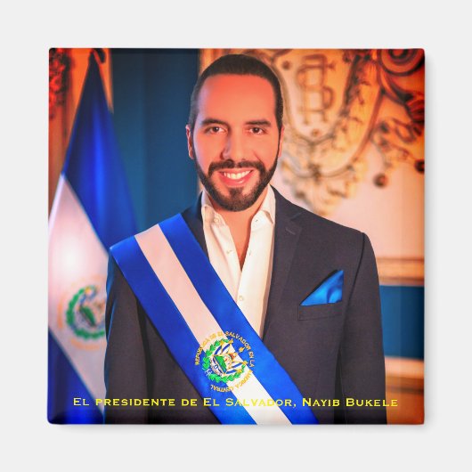 Aimant El presidente de El Salvador, Nayib Bukele (Devant)