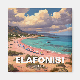Aimant Elafonisi Elafonissi Plage Crète Grèce Voyage