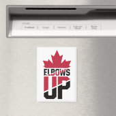 Aimant Elbows Up Canada (In Situ (Lave-vaisselle))