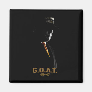 Aimant Elect The Goat Donald Trump 2024 45 47 Silhouette