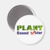 Aimant Électeur plante (Recto/Verso)