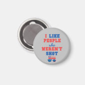 Aimant Election 2024 Kamala Harris Merch Comma La drôle (Recto/Verso)