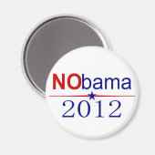 Aimant Élection de NObama 2012 (Recto/Verso)