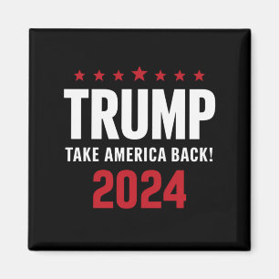 Aimant Élection Donald Trump 2024 Reprenez l'Amérique