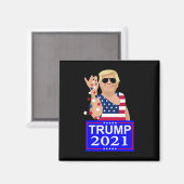 Aimant Élection Trump 4 Ever (Recto/Verso)