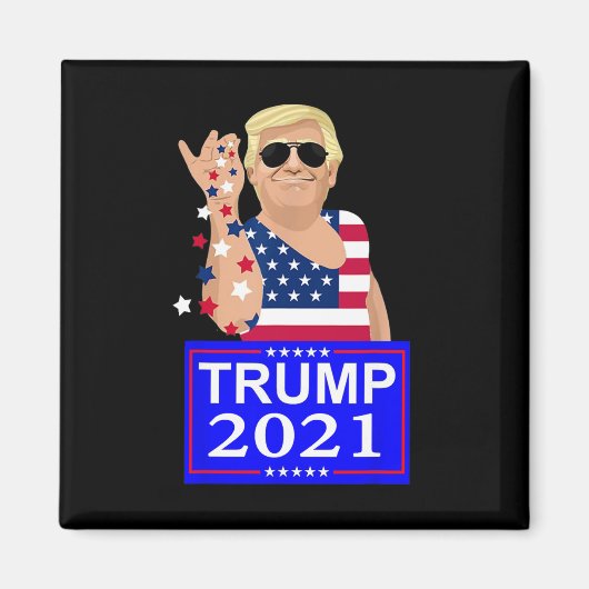 Aimant Élection Trump 4 Ever (Devant)