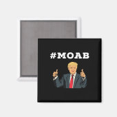 Aimant Élection Trump Moab (Recto/Verso)