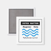 Aimant Élections (Recto/Verso)