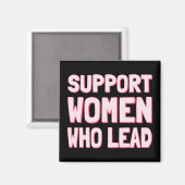 Aimant Élections féministes - Appuyer les femmes qui diri (Recto/Verso)