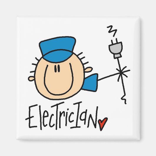 Aimant Électricien (Devant)