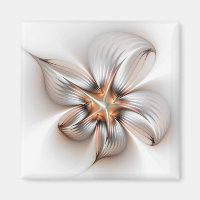 Élégance florale Art Abstrait fractal moderne