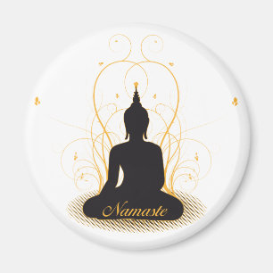 Aimant Élégant Bouddha Namaste