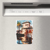 Aimant élégant Grenade Espagne Alhambra Voyage (In Situ (Lave-vaisselle))