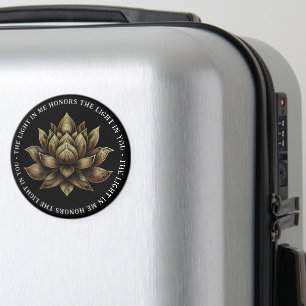 Aimant Elégant Lotus Lotus Fleur La Lumière en moi ...