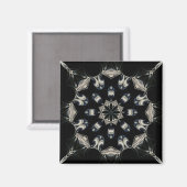 Aimant Elégant Mandala (Recto/Verso)