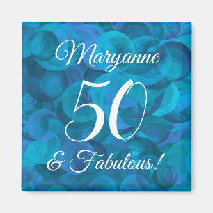 Aimant Elégant Ocean Blue 50 et fabuleuse fête d'annive