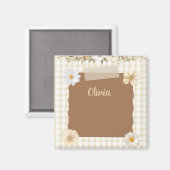 Aimant Élégant planificateur avec clignotants souples et  (Recto/Verso)