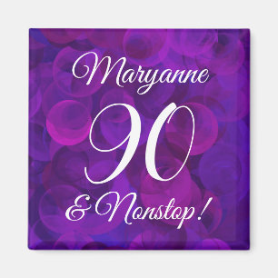 Aimant Elegant Purple 90 et fête d'anniversaire sans esca
